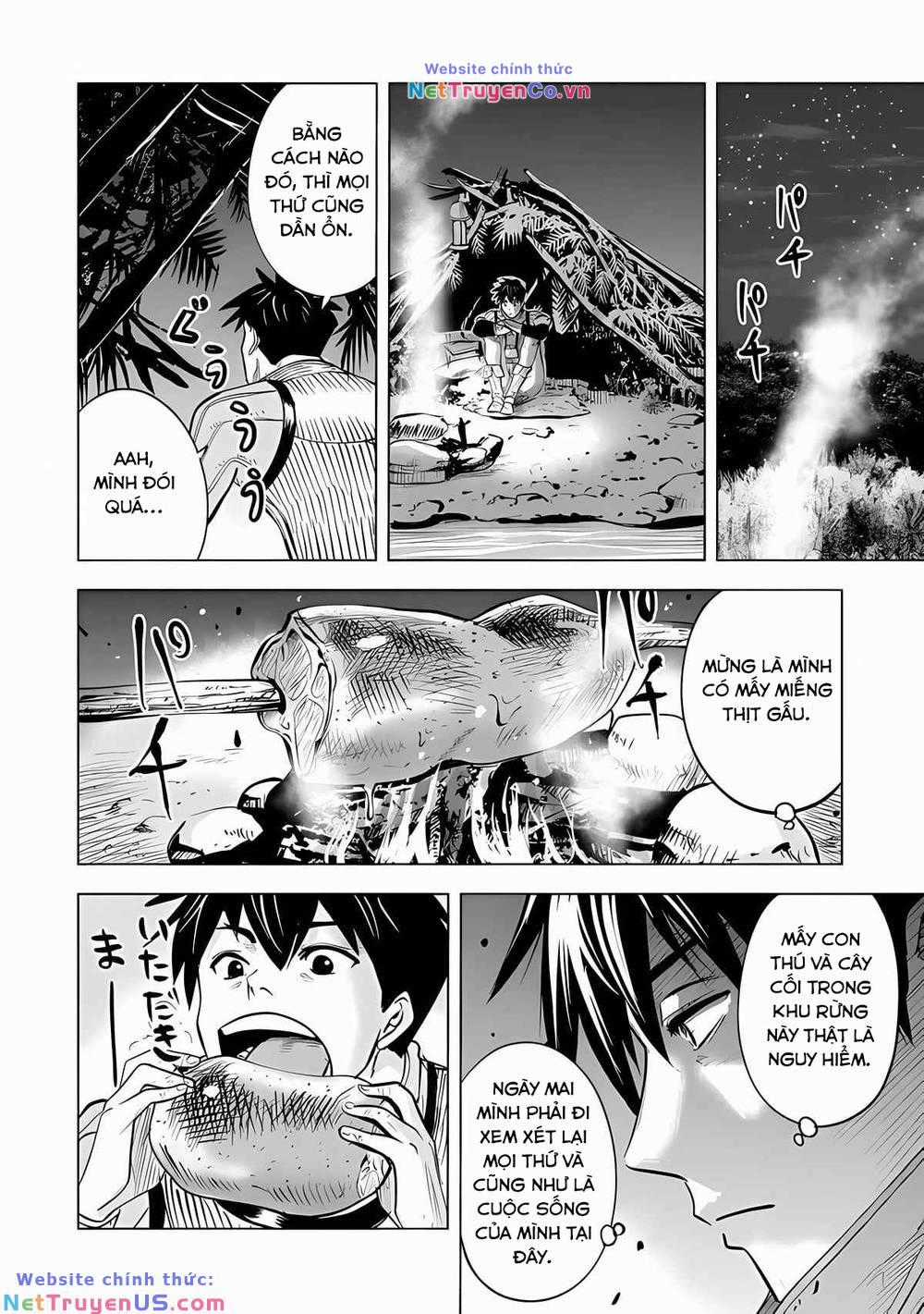 Makyo Seikatsu ~ Gakeppuchi Boken Sha Ga Hiki Komoru Ni Ha Hirosugiru Chapter 1.1 trang 5