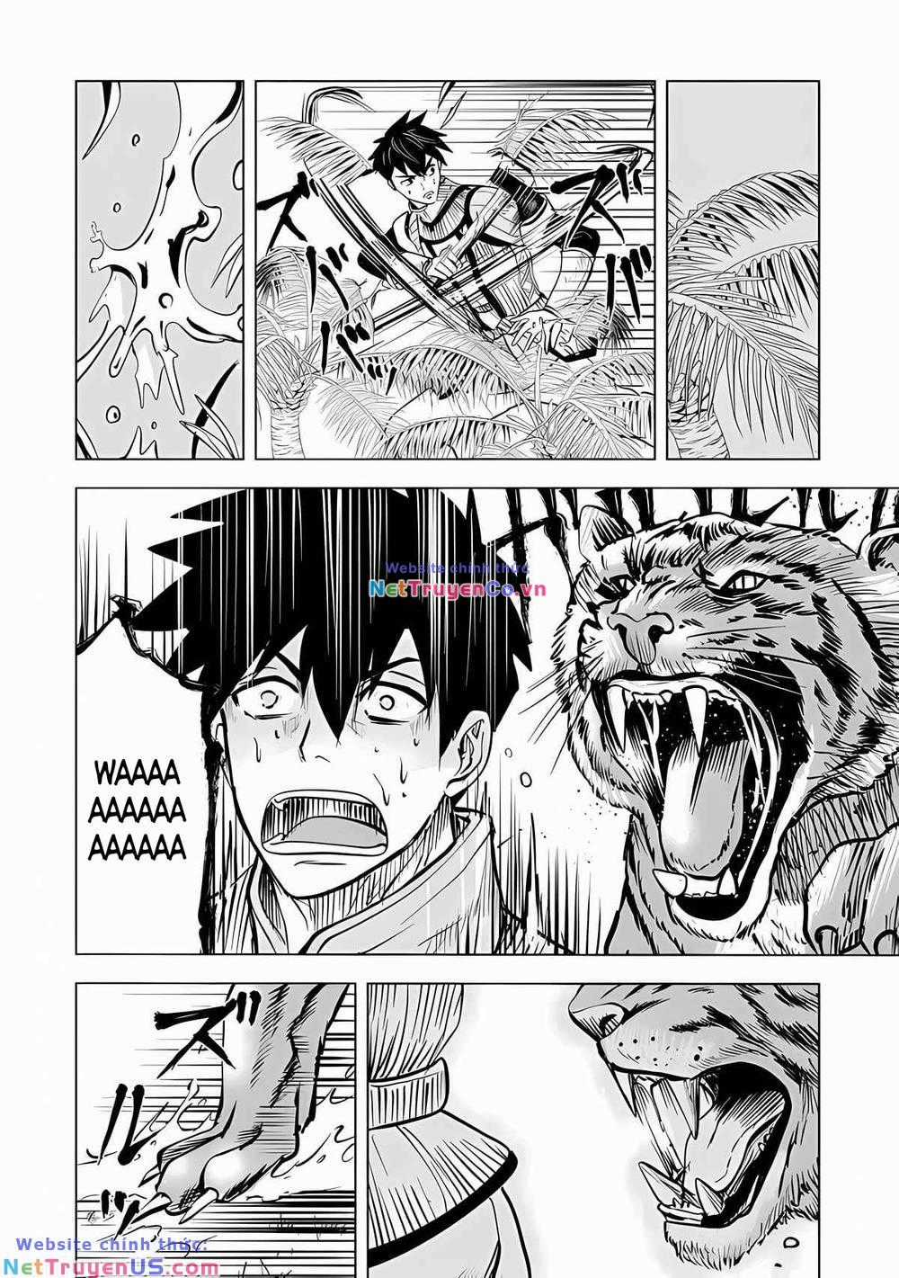 Makyo Seikatsu ~ Gakeppuchi Boken Sha Ga Hiki Komoru Ni Ha Hirosugiru Chapter 1.1 trang 9