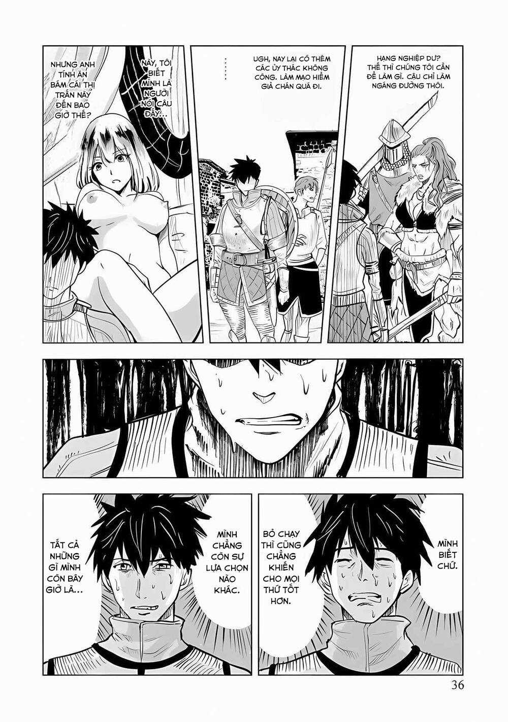 Makyo Seikatsu ~ Gakeppuchi Boken Sha Ga Hiki Komoru Ni Ha Hirosugiru Chapter 1.2 trang 13