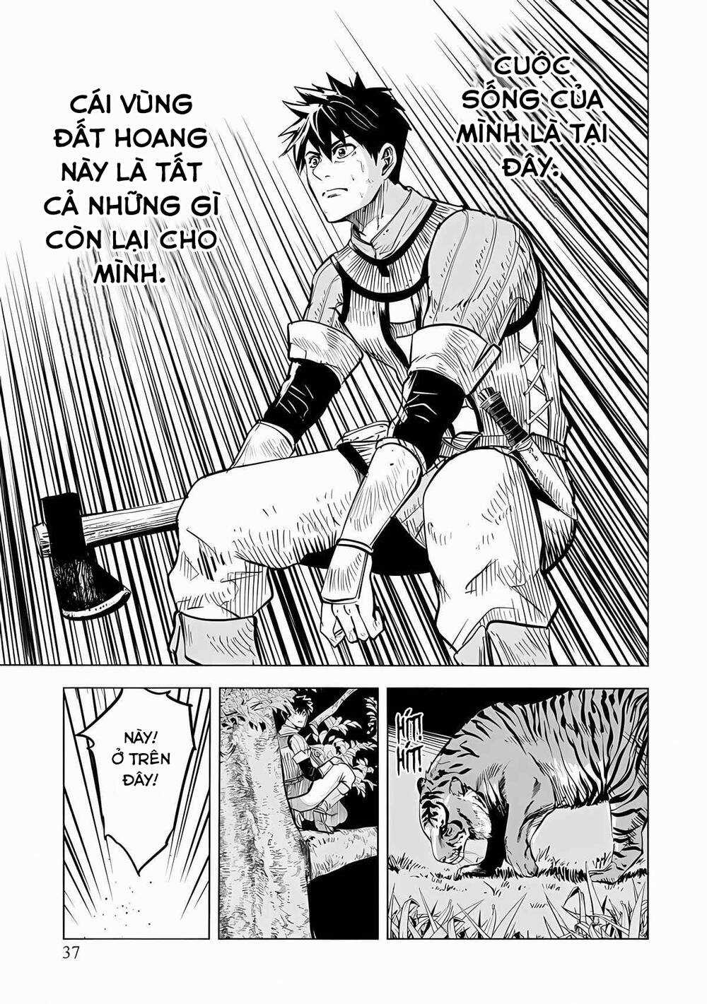 Makyo Seikatsu ~ Gakeppuchi Boken Sha Ga Hiki Komoru Ni Ha Hirosugiru Chapter 1.2 trang 14