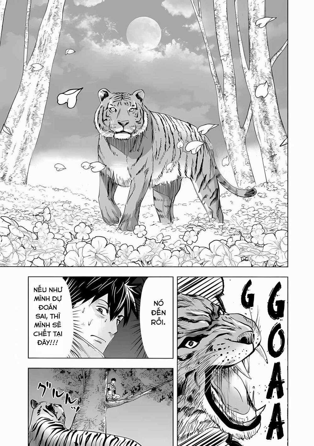 Makyo Seikatsu ~ Gakeppuchi Boken Sha Ga Hiki Komoru Ni Ha Hirosugiru Chapter 1.2 trang 16