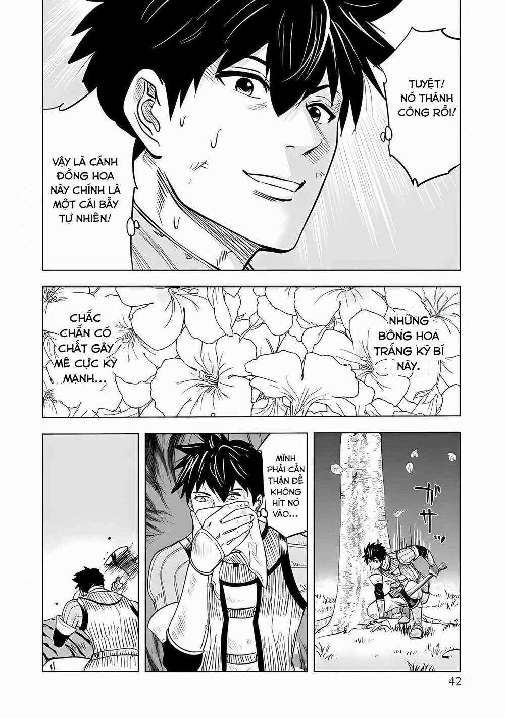 Makyo Seikatsu ~ Gakeppuchi Boken Sha Ga Hiki Komoru Ni Ha Hirosugiru Chapter 1.2 trang 19