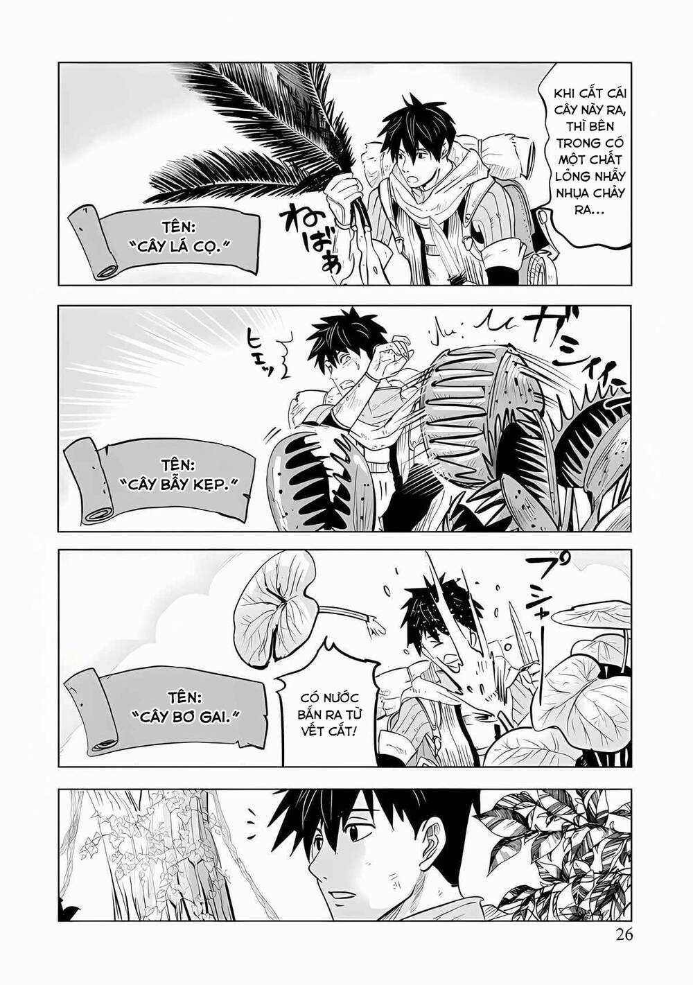 Makyo Seikatsu ~ Gakeppuchi Boken Sha Ga Hiki Komoru Ni Ha Hirosugiru Chapter 1.2 trang 3