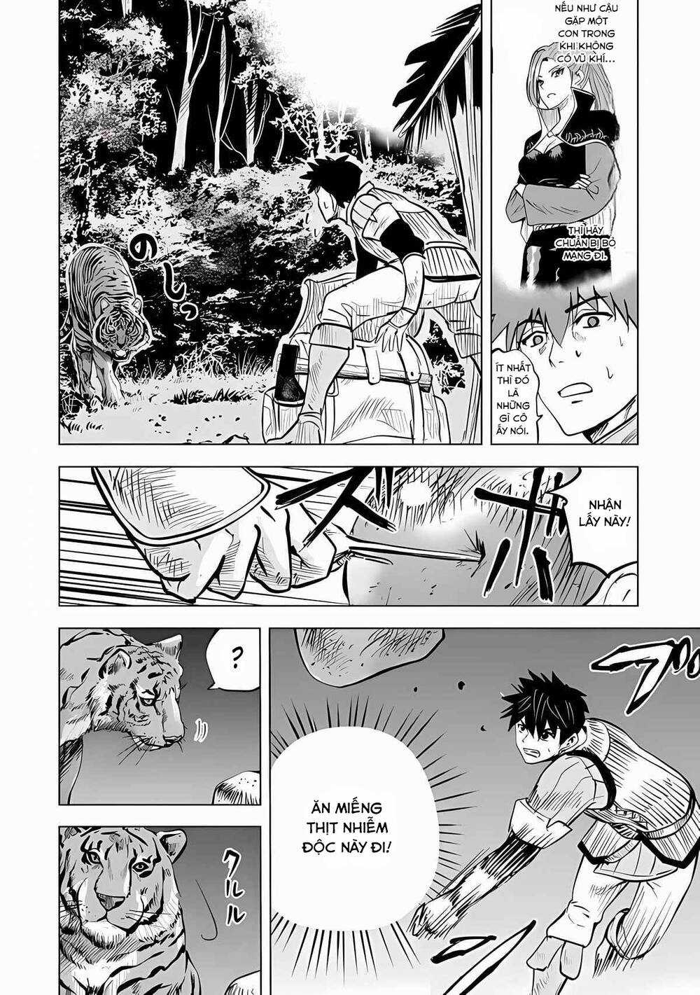 Makyo Seikatsu ~ Gakeppuchi Boken Sha Ga Hiki Komoru Ni Ha Hirosugiru Chapter 1.2 trang 7