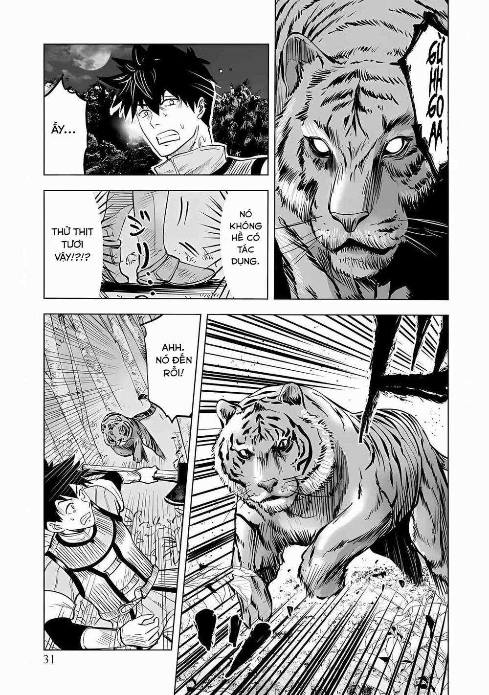 Makyo Seikatsu ~ Gakeppuchi Boken Sha Ga Hiki Komoru Ni Ha Hirosugiru Chapter 1.2 trang 8