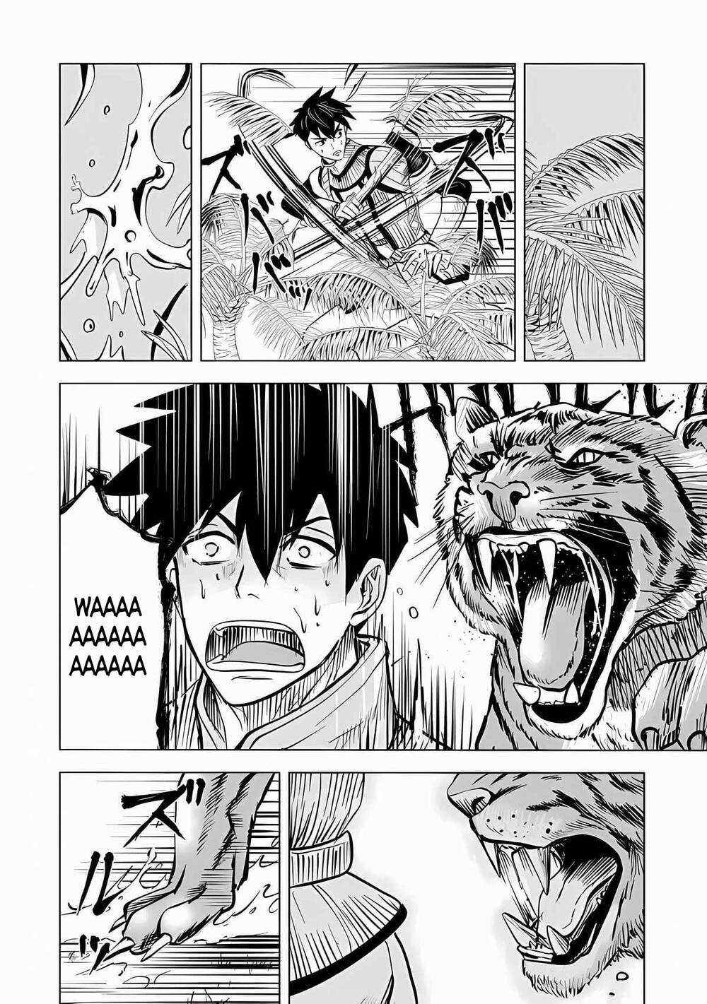 Makyo Seikatsu ~ Gakeppuchi Boken Sha Ga Hiki Komoru Ni Ha Hirosugiru Chapter 1.2 trang 9