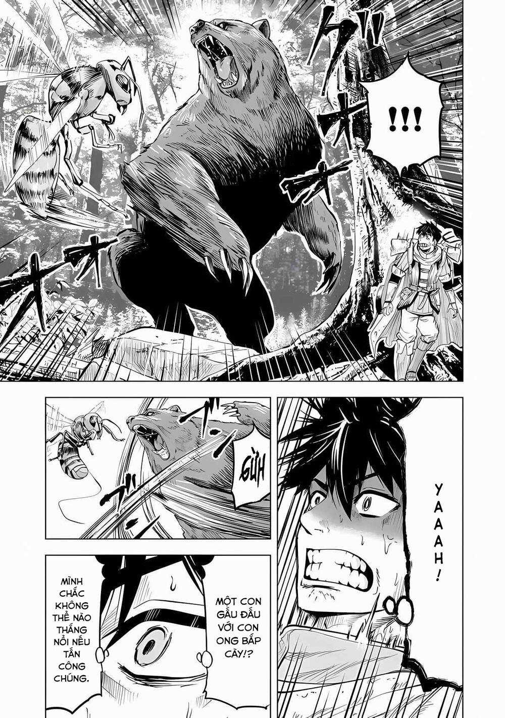 Makyo Seikatsu ~ Gakeppuchi Boken Sha Ga Hiki Komoru Ni Ha Hirosugiru Chapter 1 trang 13