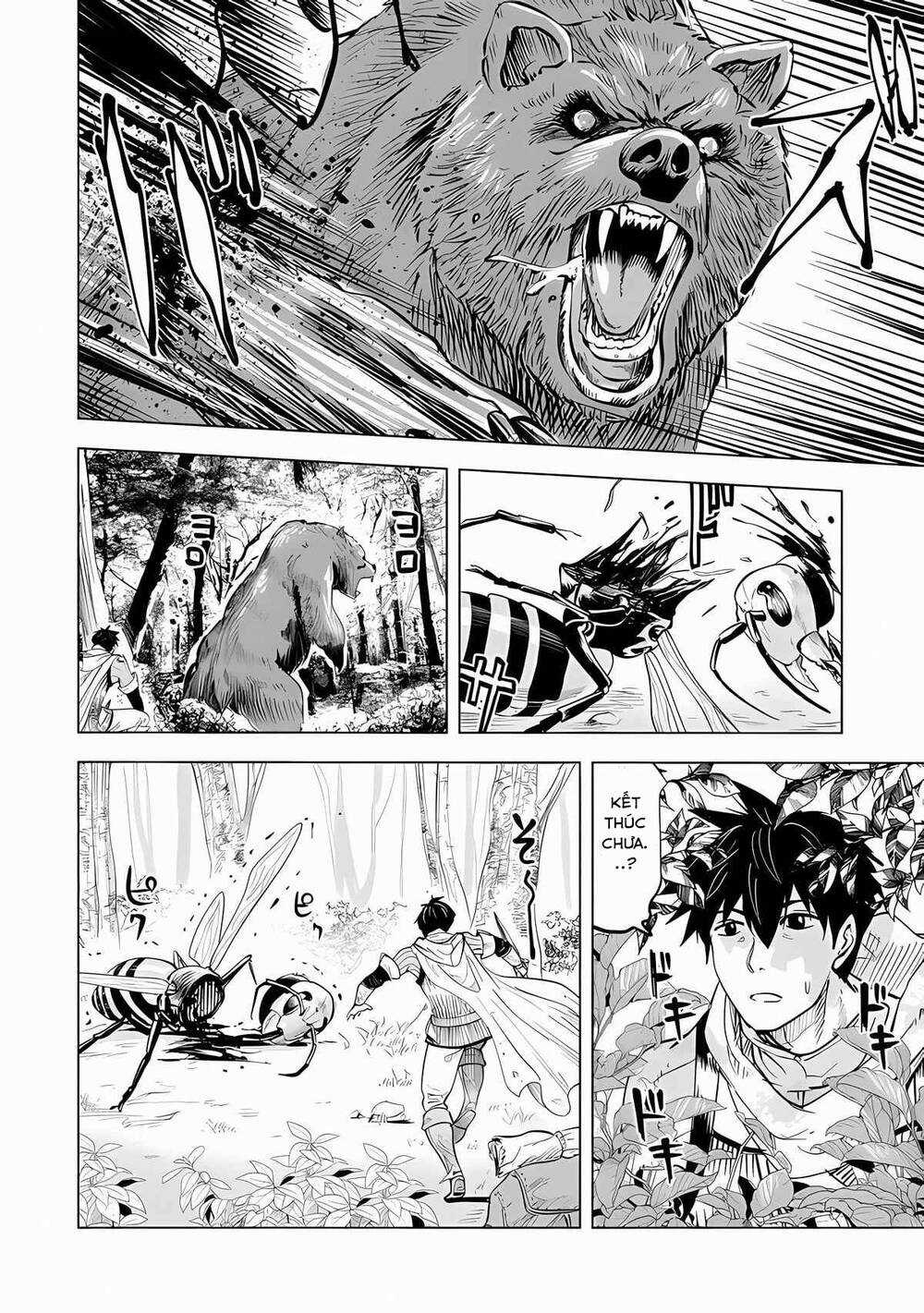 Makyo Seikatsu ~ Gakeppuchi Boken Sha Ga Hiki Komoru Ni Ha Hirosugiru Chapter 1 trang 14