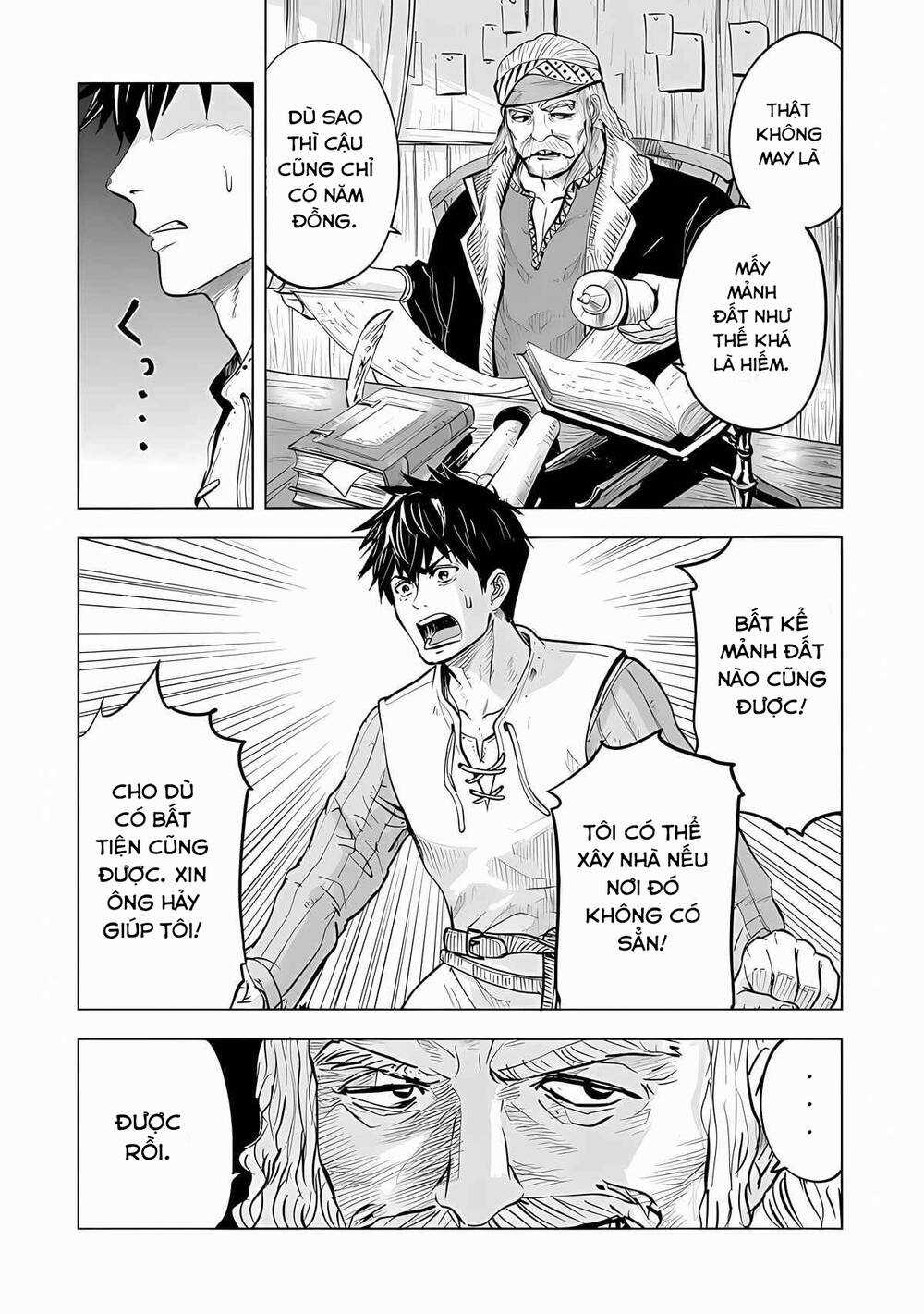 Makyo Seikatsu ~ Gakeppuchi Boken Sha Ga Hiki Komoru Ni Ha Hirosugiru Chapter 1 trang 6