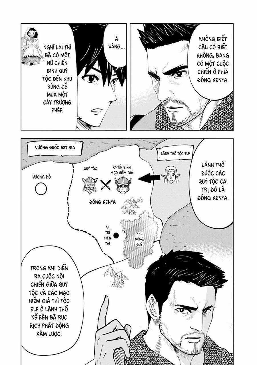 Makyo Seikatsu ~ Gakeppuchi Boken Sha Ga Hiki Komoru Ni Ha Hirosugiru Chapter 12 trang 13