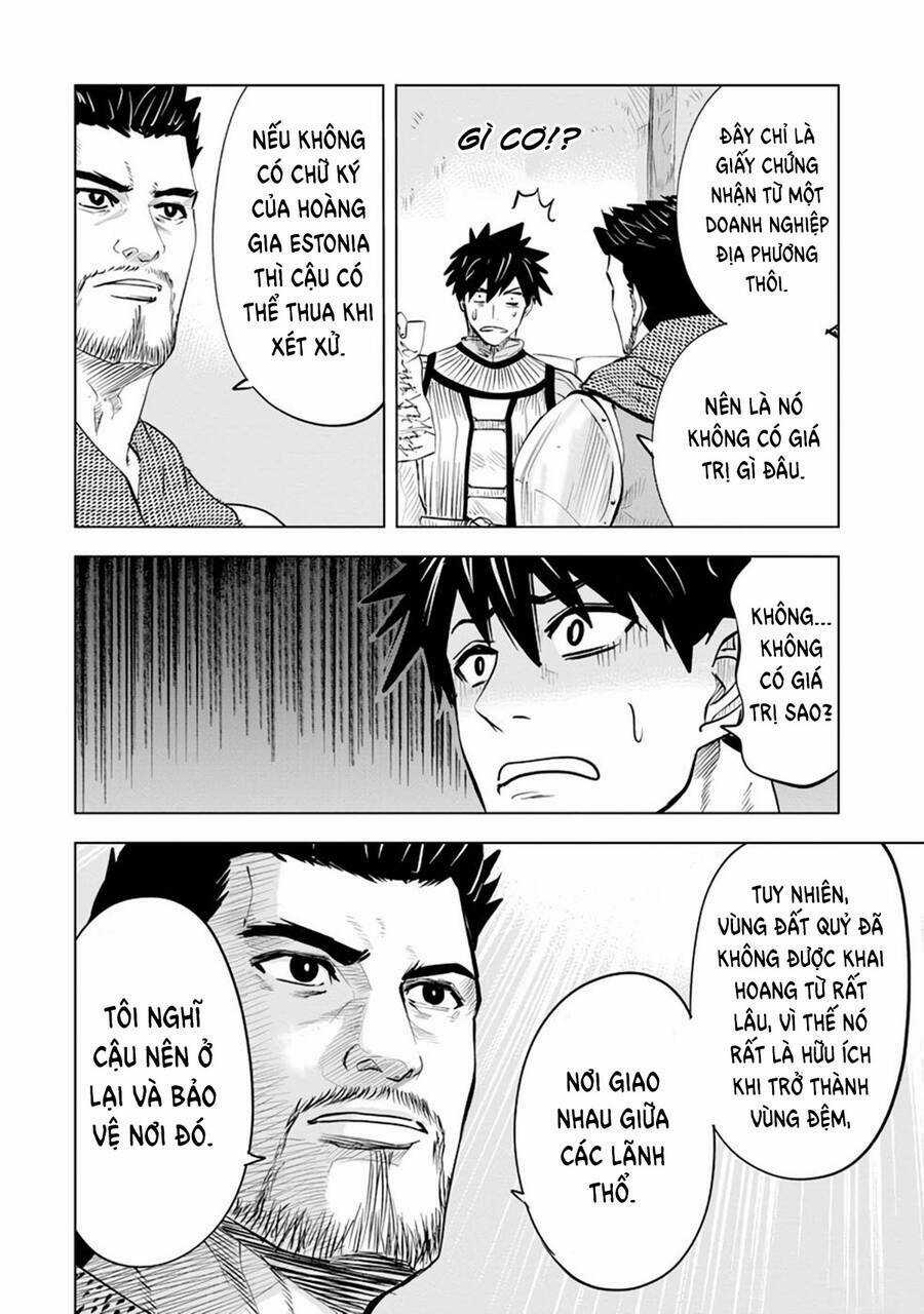 Makyo Seikatsu ~ Gakeppuchi Boken Sha Ga Hiki Komoru Ni Ha Hirosugiru Chapter 12 trang 17