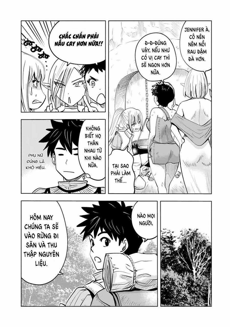 Makyo Seikatsu ~ Gakeppuchi Boken Sha Ga Hiki Komoru Ni Ha Hirosugiru Chapter 12 trang 28