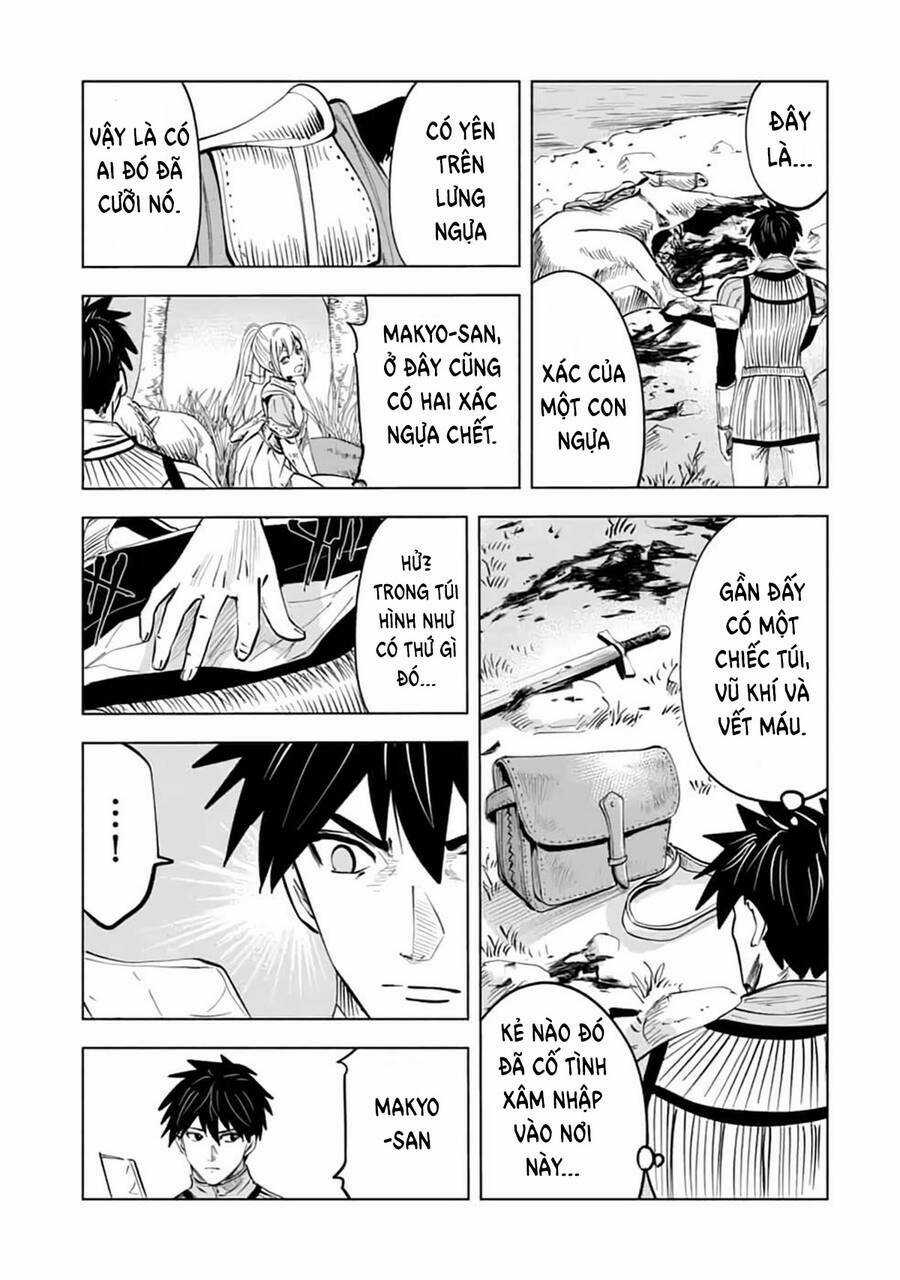 Makyo Seikatsu ~ Gakeppuchi Boken Sha Ga Hiki Komoru Ni Ha Hirosugiru Chapter 12 trang 34