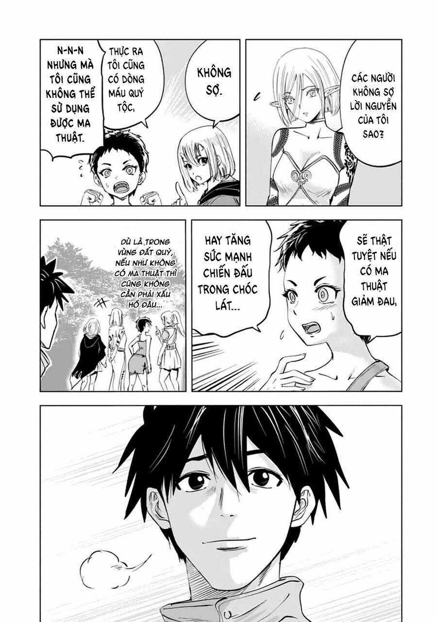 Makyo Seikatsu ~ Gakeppuchi Boken Sha Ga Hiki Komoru Ni Ha Hirosugiru Chapter 12 trang 38