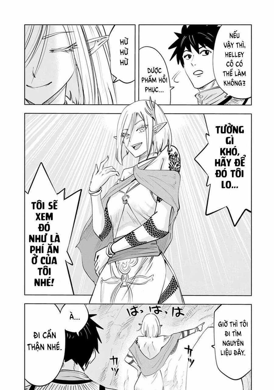 Makyo Seikatsu ~ Gakeppuchi Boken Sha Ga Hiki Komoru Ni Ha Hirosugiru Chapter 12 trang 4