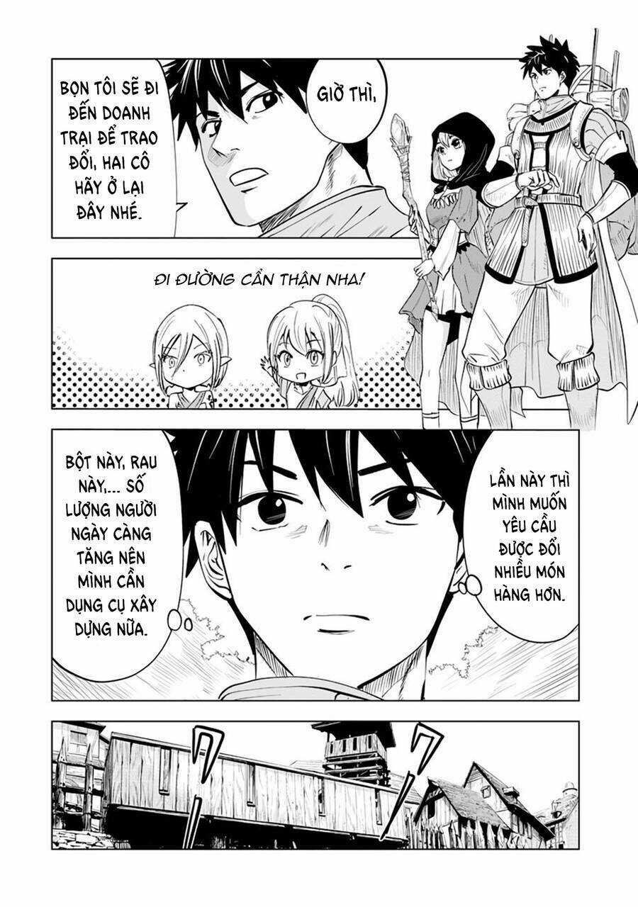 Makyo Seikatsu ~ Gakeppuchi Boken Sha Ga Hiki Komoru Ni Ha Hirosugiru Chapter 12 trang 9