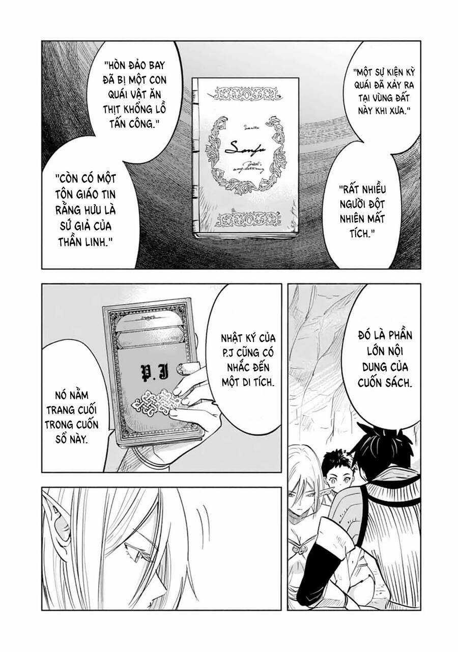 Makyo Seikatsu ~ Gakeppuchi Boken Sha Ga Hiki Komoru Ni Ha Hirosugiru Chapter 13.1 trang 10