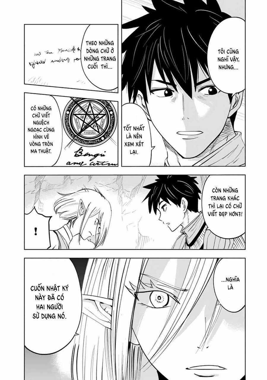 Makyo Seikatsu ~ Gakeppuchi Boken Sha Ga Hiki Komoru Ni Ha Hirosugiru Chapter 13.1 trang 12