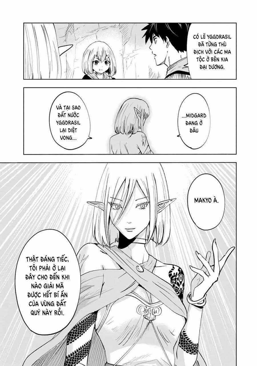 Makyo Seikatsu ~ Gakeppuchi Boken Sha Ga Hiki Komoru Ni Ha Hirosugiru Chapter 13.1 trang 14