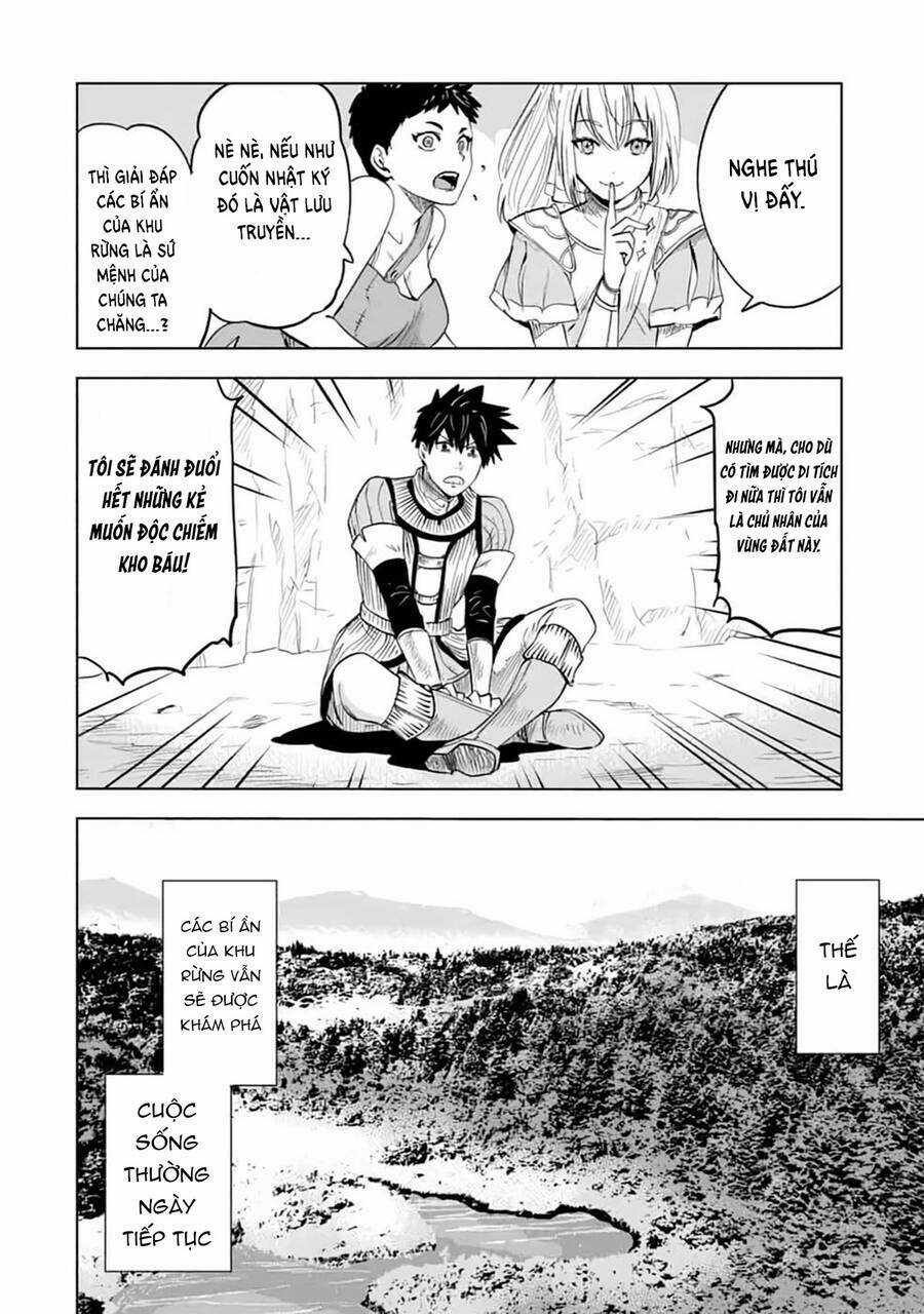 Makyo Seikatsu ~ Gakeppuchi Boken Sha Ga Hiki Komoru Ni Ha Hirosugiru Chapter 13.1 trang 15