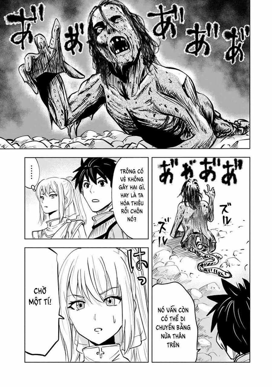 Makyo Seikatsu ~ Gakeppuchi Boken Sha Ga Hiki Komoru Ni Ha Hirosugiru Chapter 13.1 trang 4