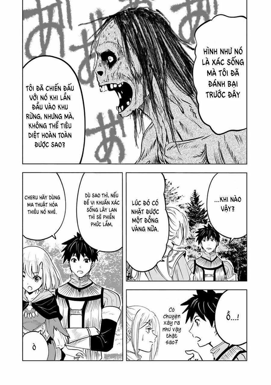 Makyo Seikatsu ~ Gakeppuchi Boken Sha Ga Hiki Komoru Ni Ha Hirosugiru Chapter 13.1 trang 5