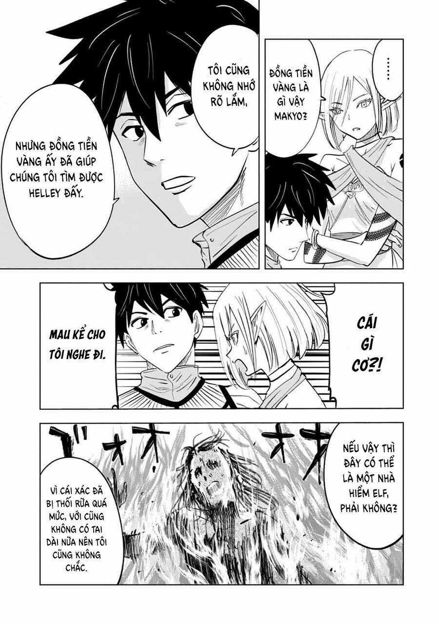 Makyo Seikatsu ~ Gakeppuchi Boken Sha Ga Hiki Komoru Ni Ha Hirosugiru Chapter 13.1 trang 6