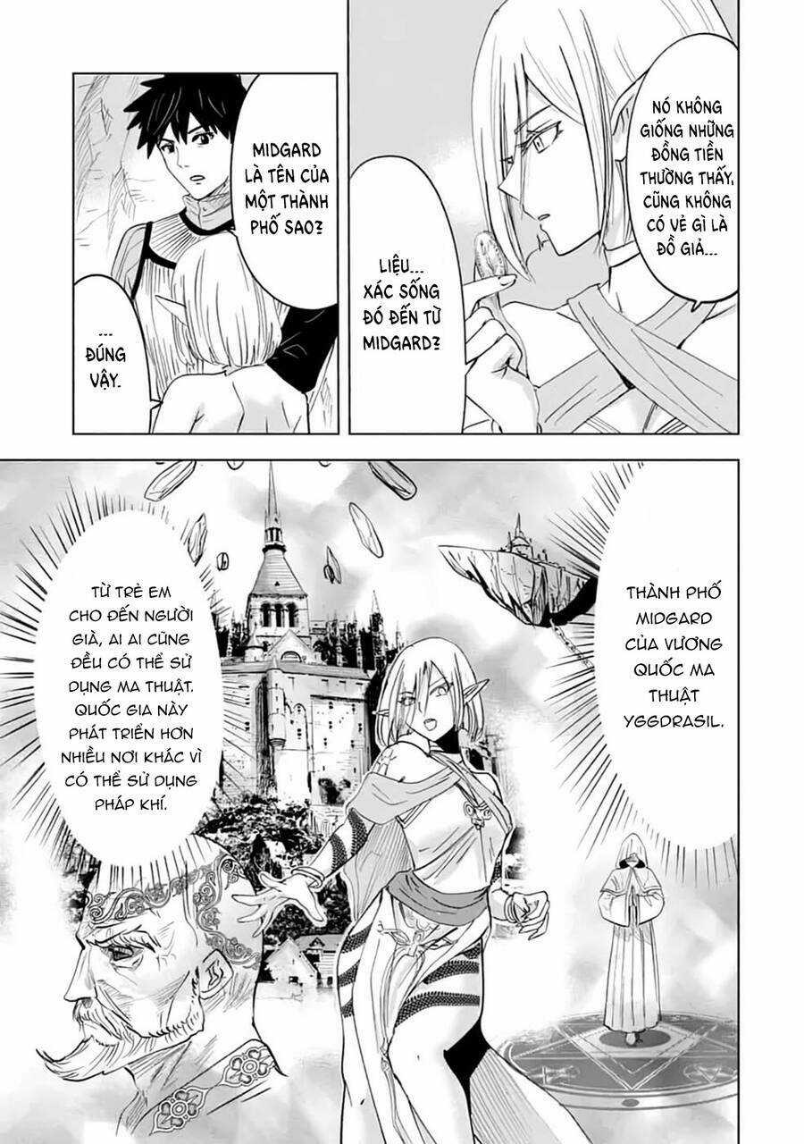 Makyo Seikatsu ~ Gakeppuchi Boken Sha Ga Hiki Komoru Ni Ha Hirosugiru Chapter 13.1 trang 8