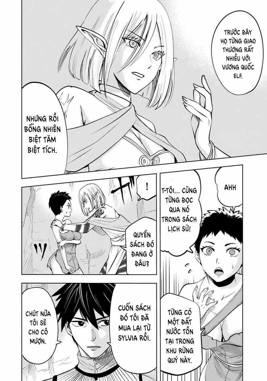 Makyo Seikatsu ~ Gakeppuchi Boken Sha Ga Hiki Komoru Ni Ha Hirosugiru Chapter 13.1 trang 9