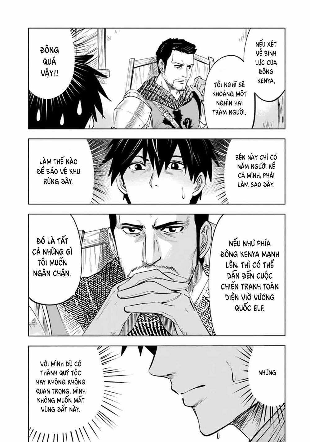 Makyo Seikatsu ~ Gakeppuchi Boken Sha Ga Hiki Komoru Ni Ha Hirosugiru Chapter 13.2 trang 19