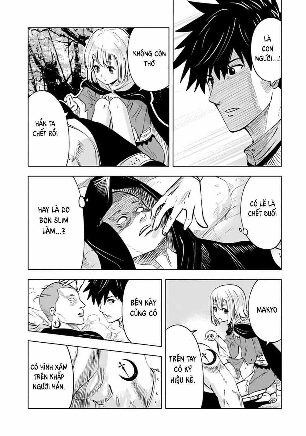 Makyo Seikatsu ~ Gakeppuchi Boken Sha Ga Hiki Komoru Ni Ha Hirosugiru Chapter 13.2 trang 7