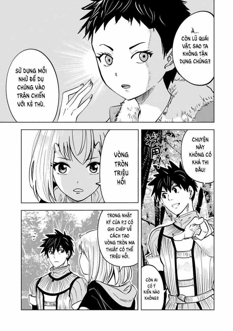 Makyo Seikatsu ~ Gakeppuchi Boken Sha Ga Hiki Komoru Ni Ha Hirosugiru Chapter 14 trang 10