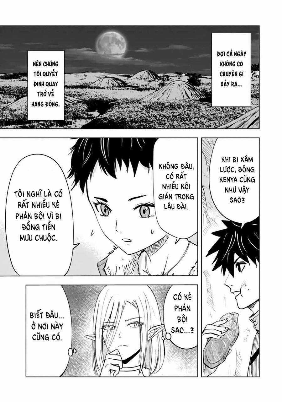 Makyo Seikatsu ~ Gakeppuchi Boken Sha Ga Hiki Komoru Ni Ha Hirosugiru Chapter 14 trang 18