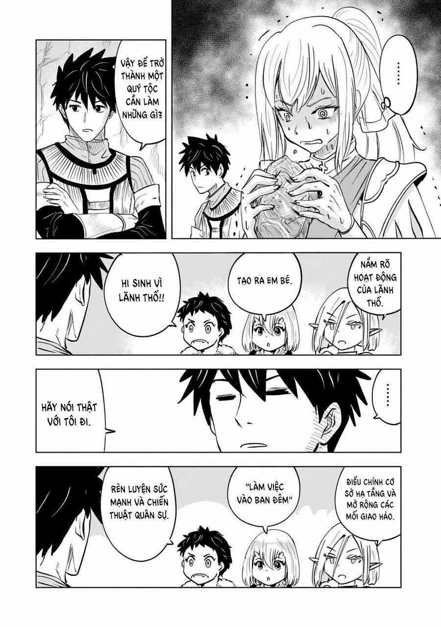 Makyo Seikatsu ~ Gakeppuchi Boken Sha Ga Hiki Komoru Ni Ha Hirosugiru Chapter 14 trang 21