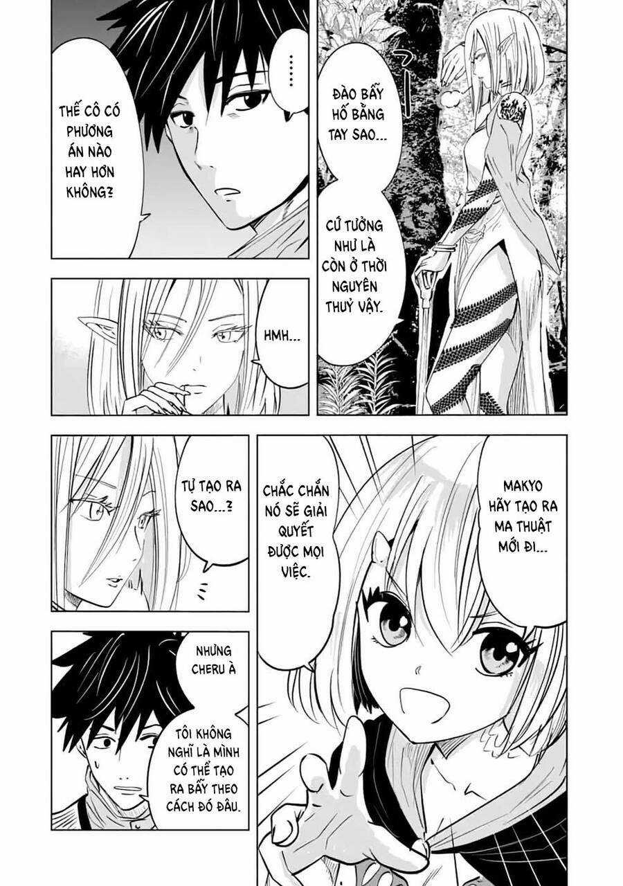 Makyo Seikatsu ~ Gakeppuchi Boken Sha Ga Hiki Komoru Ni Ha Hirosugiru Chapter 14 trang 3