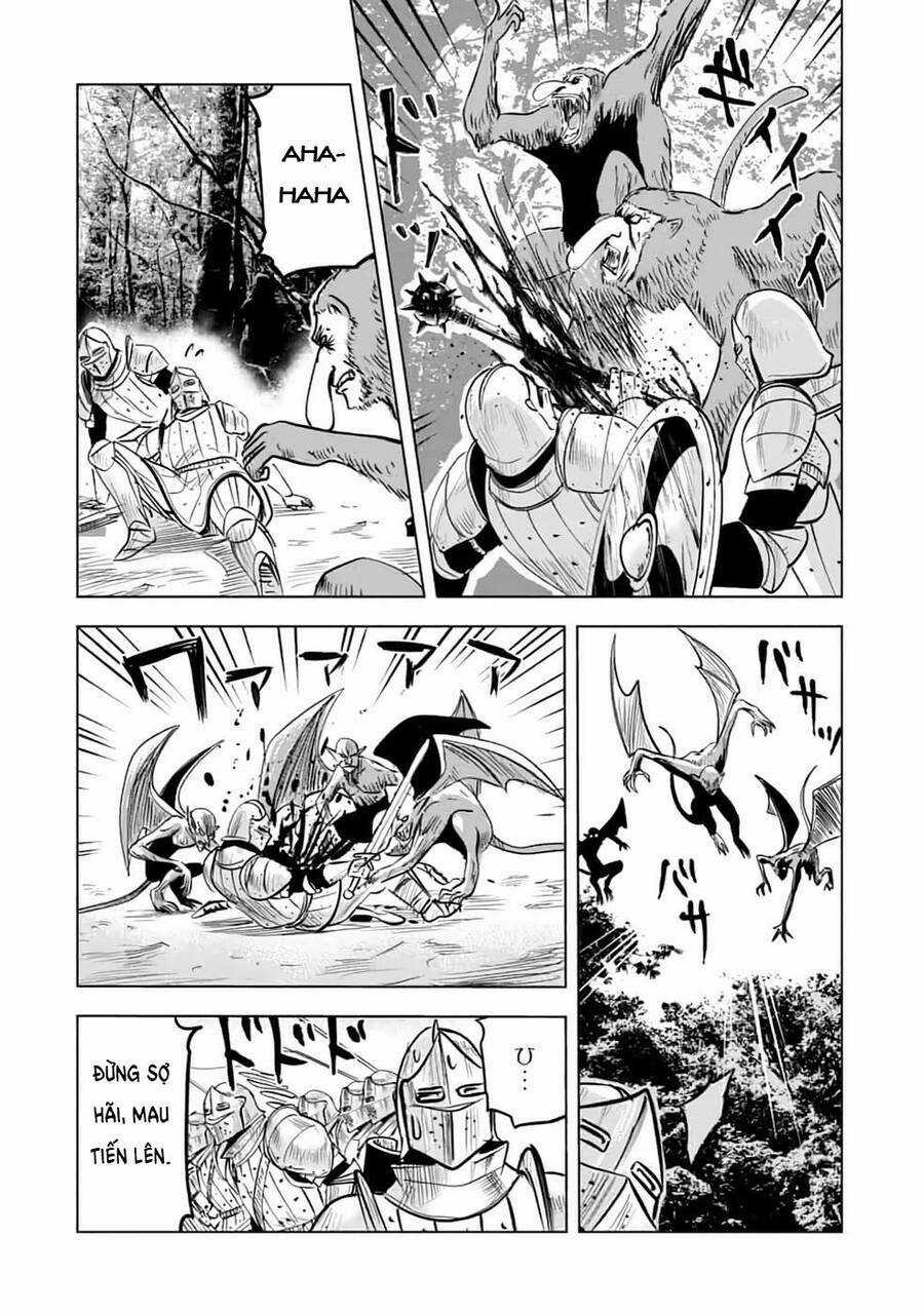 Makyo Seikatsu ~ Gakeppuchi Boken Sha Ga Hiki Komoru Ni Ha Hirosugiru Chapter 14 trang 31