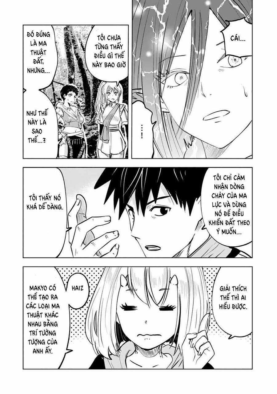 Makyo Seikatsu ~ Gakeppuchi Boken Sha Ga Hiki Komoru Ni Ha Hirosugiru Chapter 14 trang 5
