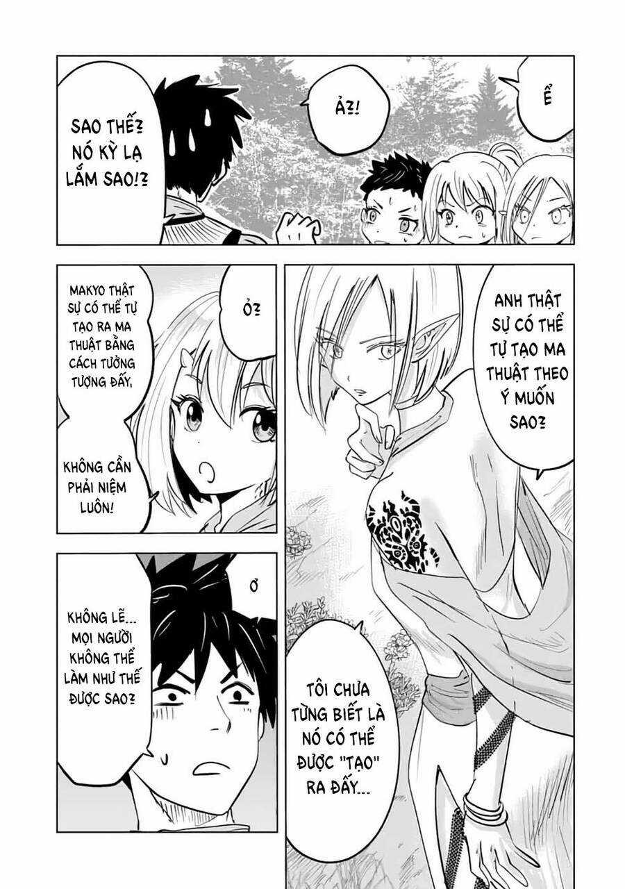 Makyo Seikatsu ~ Gakeppuchi Boken Sha Ga Hiki Komoru Ni Ha Hirosugiru Chapter 14 trang 6