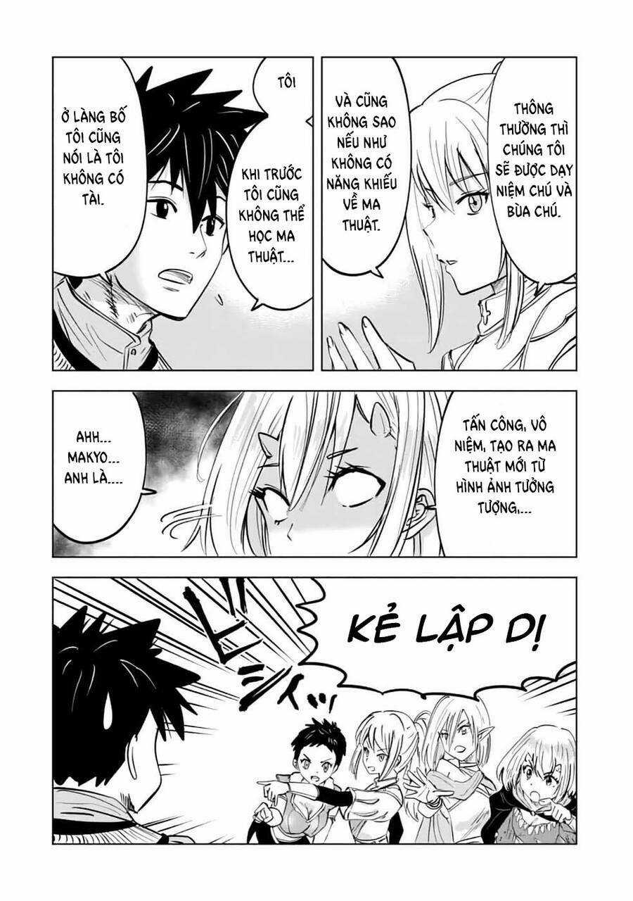 Makyo Seikatsu ~ Gakeppuchi Boken Sha Ga Hiki Komoru Ni Ha Hirosugiru Chapter 14 trang 7