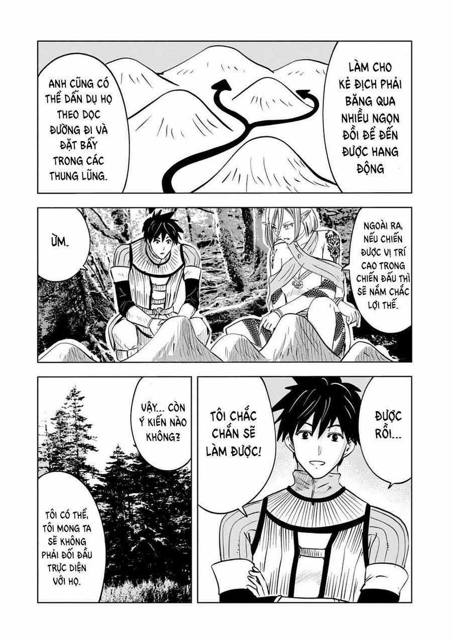 Makyo Seikatsu ~ Gakeppuchi Boken Sha Ga Hiki Komoru Ni Ha Hirosugiru Chapter 14 trang 9