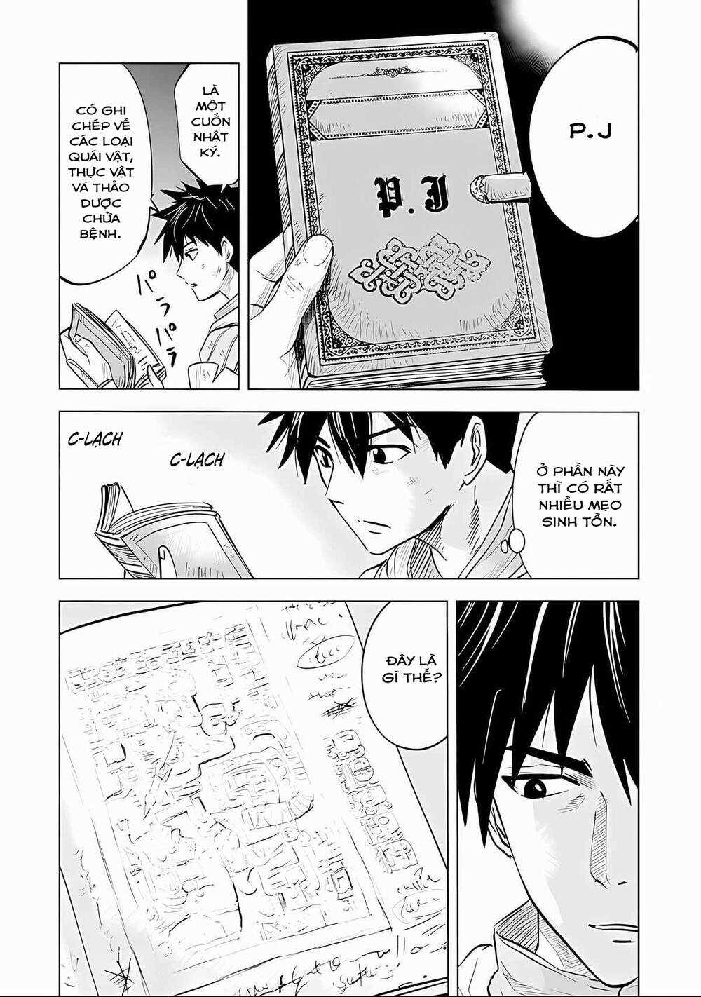 Makyo Seikatsu ~ Gakeppuchi Boken Sha Ga Hiki Komoru Ni Ha Hirosugiru Chapter 2.2 trang 11