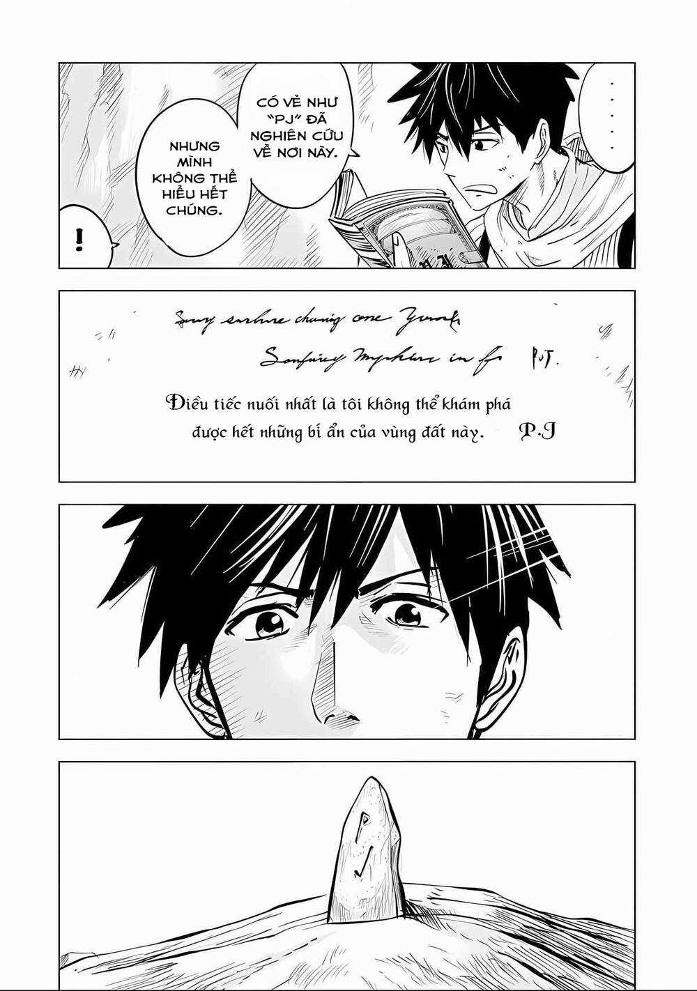 Makyo Seikatsu ~ Gakeppuchi Boken Sha Ga Hiki Komoru Ni Ha Hirosugiru Chapter 2.2 trang 13