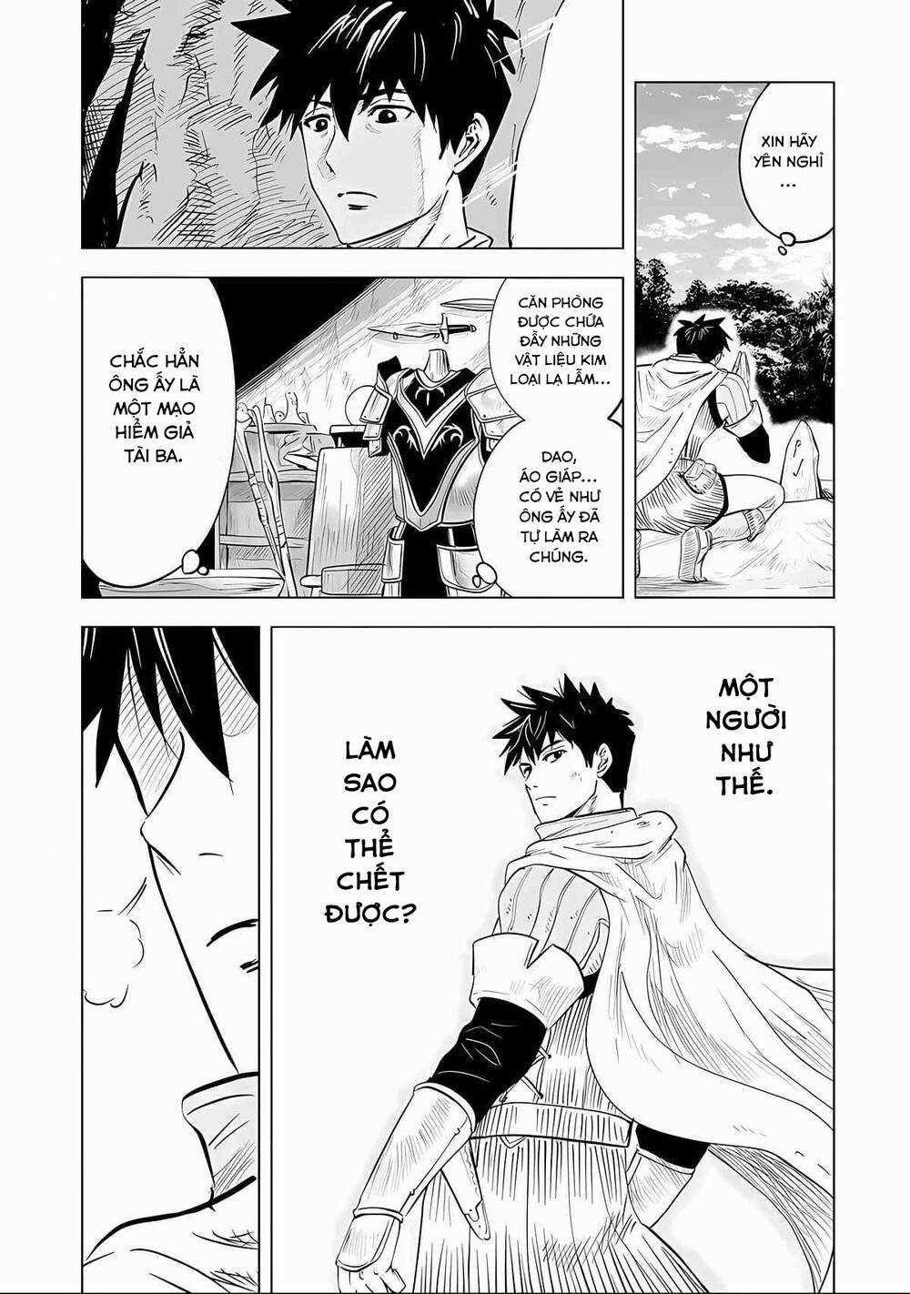 Makyo Seikatsu ~ Gakeppuchi Boken Sha Ga Hiki Komoru Ni Ha Hirosugiru Chapter 2.2 trang 14