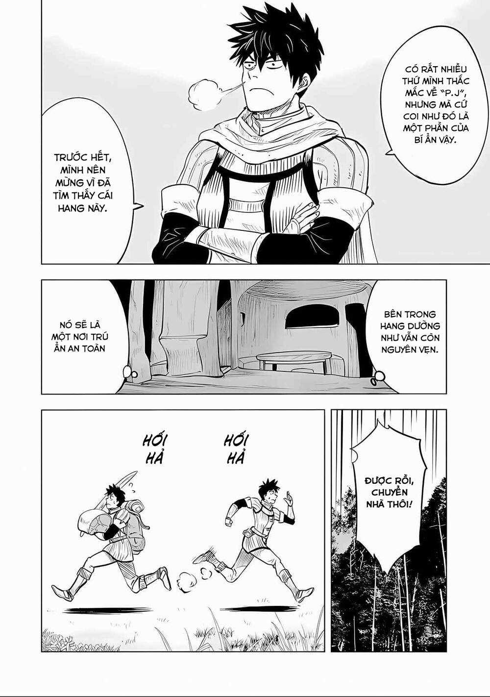 Makyo Seikatsu ~ Gakeppuchi Boken Sha Ga Hiki Komoru Ni Ha Hirosugiru Chapter 2.2 trang 15