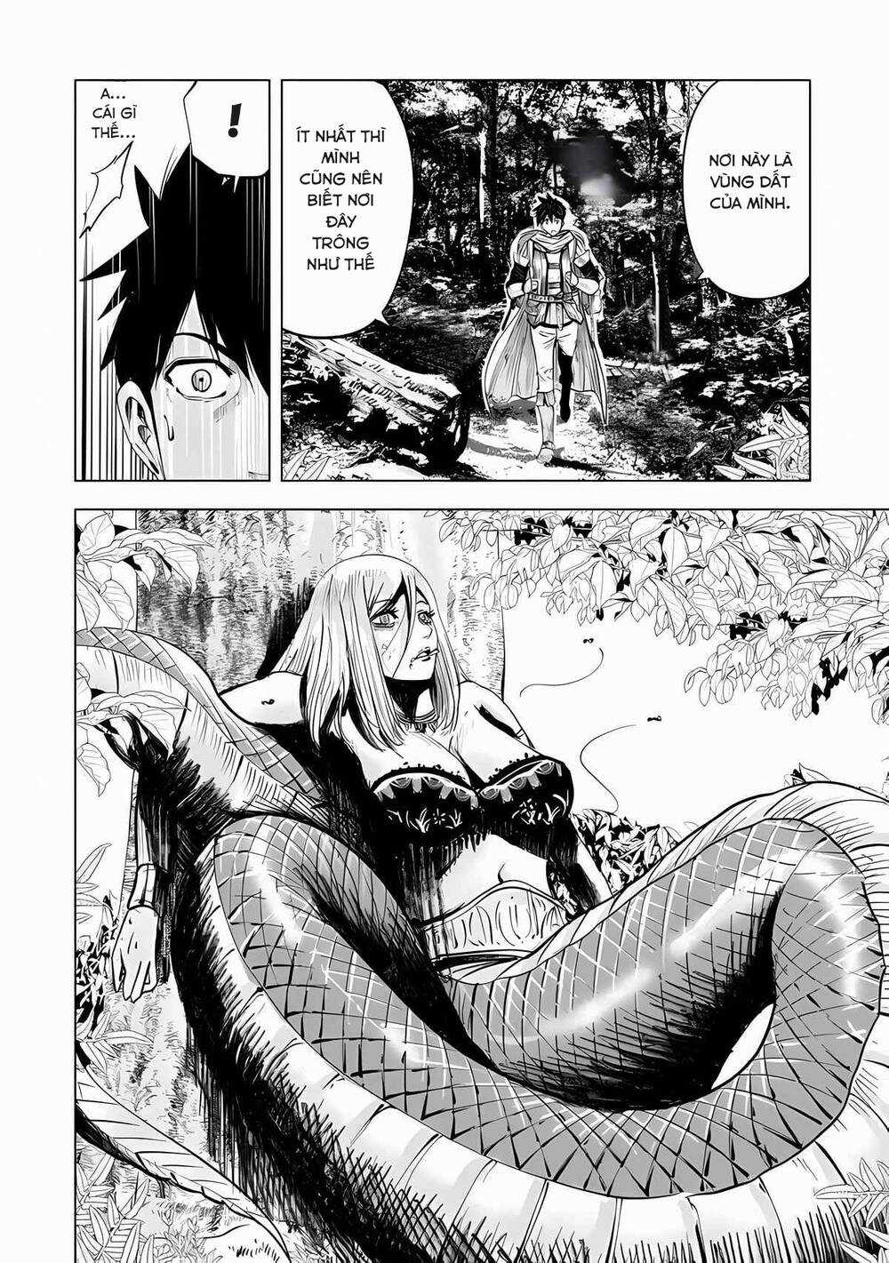 Makyo Seikatsu ~ Gakeppuchi Boken Sha Ga Hiki Komoru Ni Ha Hirosugiru Chapter 2 trang 5