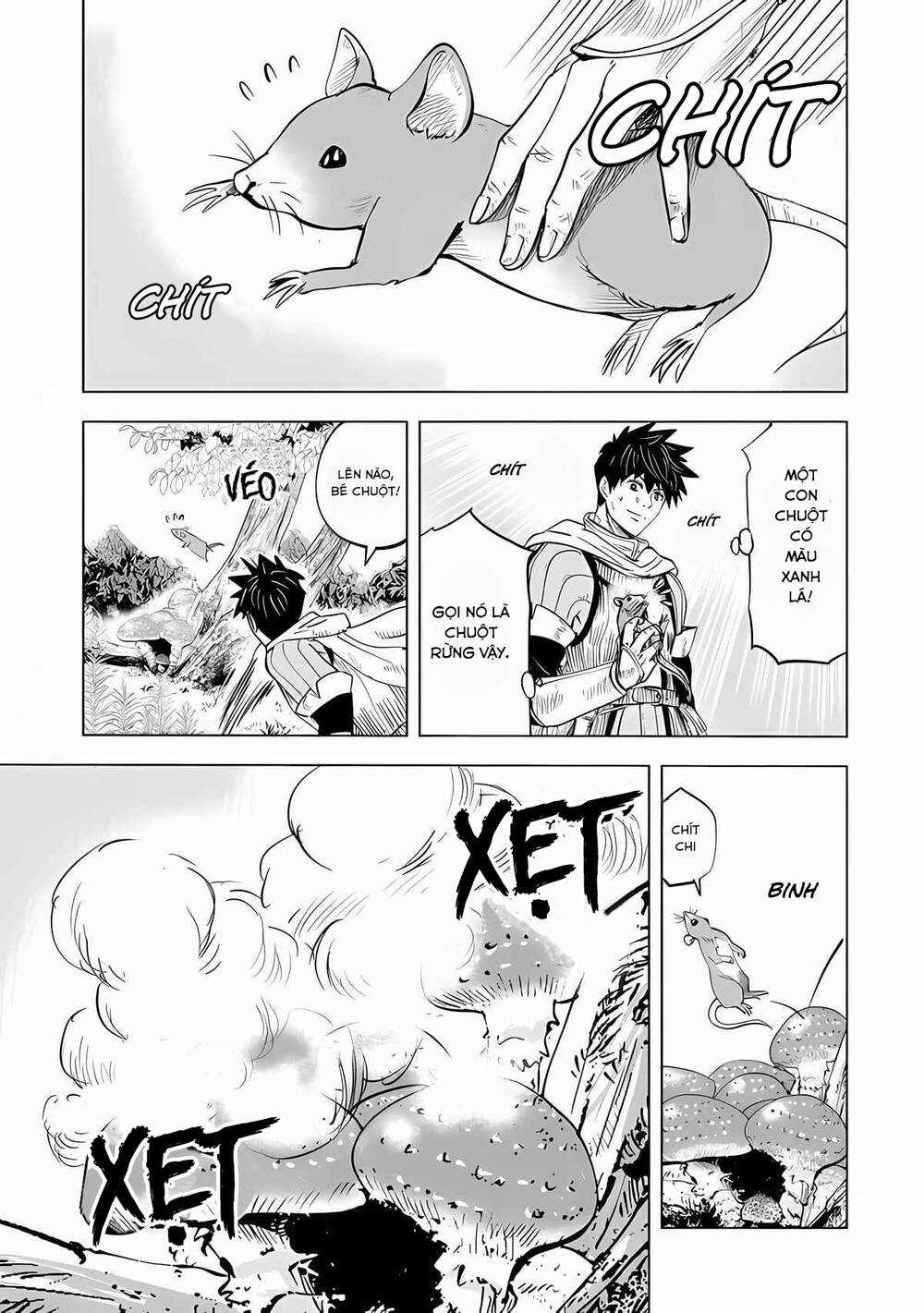 Makyo Seikatsu ~ Gakeppuchi Boken Sha Ga Hiki Komoru Ni Ha Hirosugiru Chapter 2 trang 8