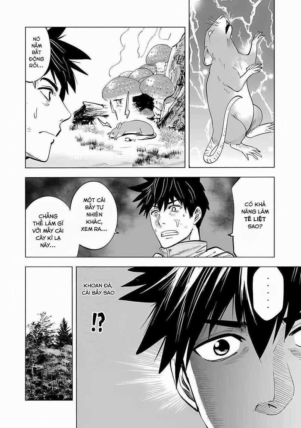 Makyo Seikatsu ~ Gakeppuchi Boken Sha Ga Hiki Komoru Ni Ha Hirosugiru Chapter 2 trang 9