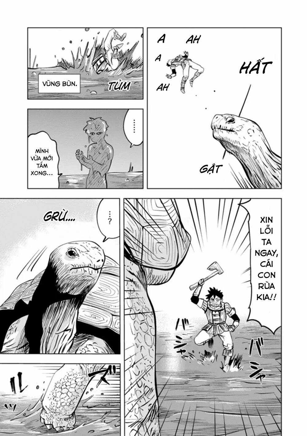 Makyo Seikatsu ~ Gakeppuchi Boken Sha Ga Hiki Komoru Ni Ha Hirosugiru Chapter 3 trang 10