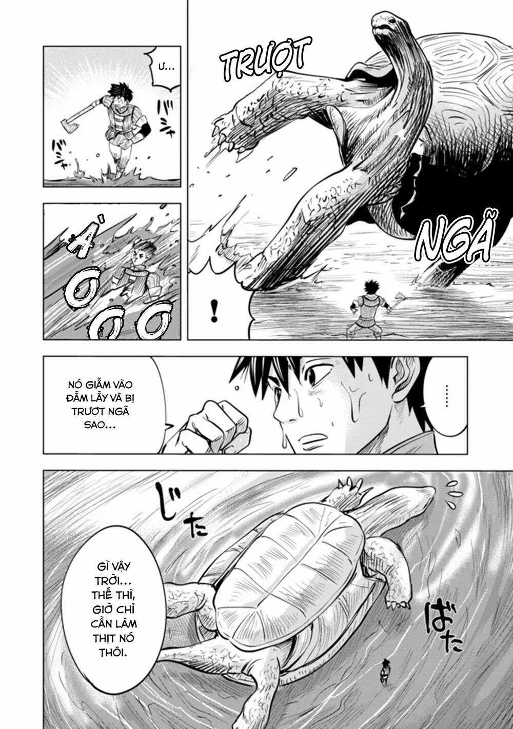 Makyo Seikatsu ~ Gakeppuchi Boken Sha Ga Hiki Komoru Ni Ha Hirosugiru Chapter 3 trang 11