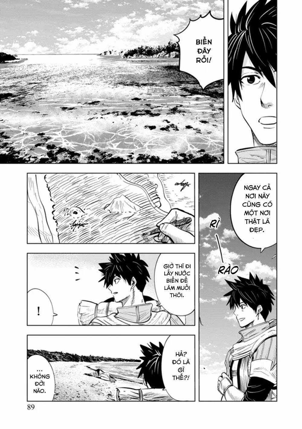 Makyo Seikatsu ~ Gakeppuchi Boken Sha Ga Hiki Komoru Ni Ha Hirosugiru Chapter 3 trang 14